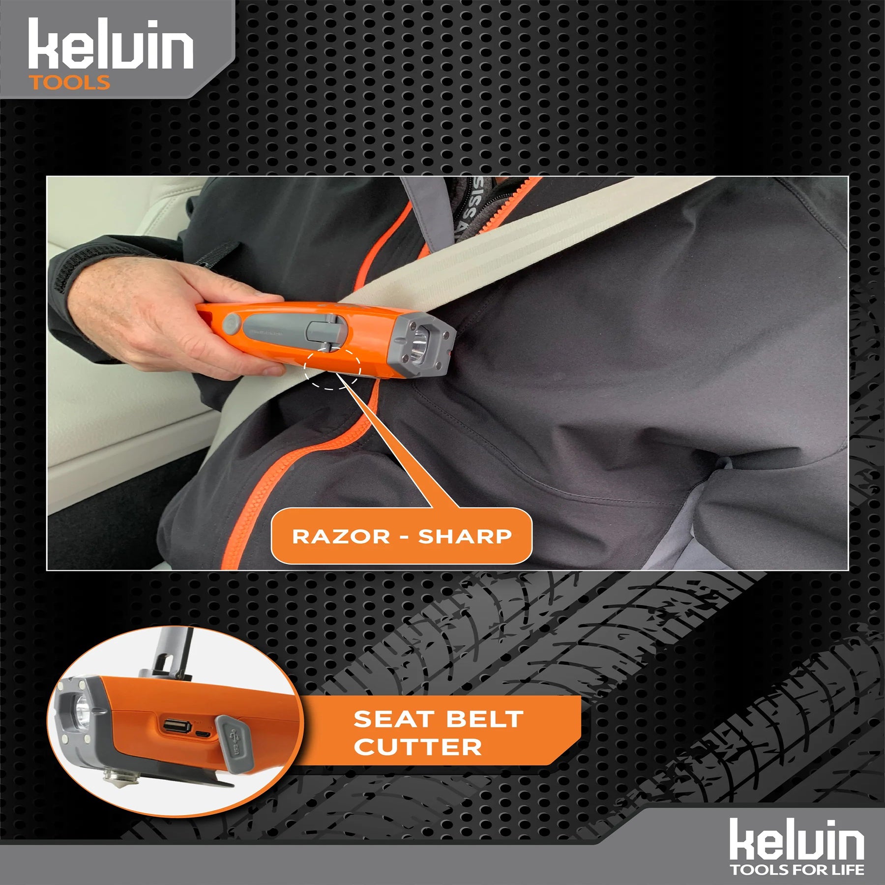 Kelvin 8 - Outil multifonction d'urgence